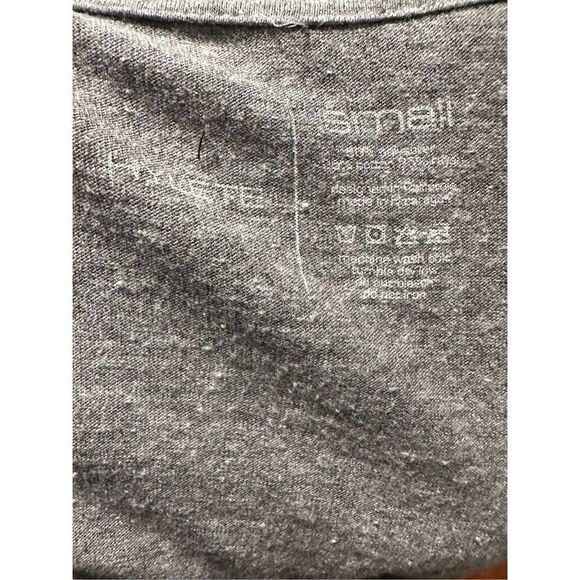 Hylete Shirt Womens grey Short Sleeve Tee Stretch Active size small Good Conditi - Picture 5 of 5